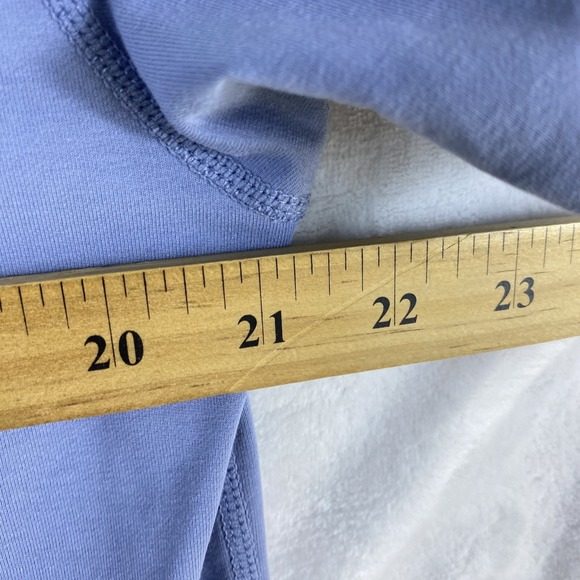 BYLT Basics T-Shirt Top Men Sz XL Light Blue Short Sleeve Drop Cut Saddle Hem - Picture 8 of 10